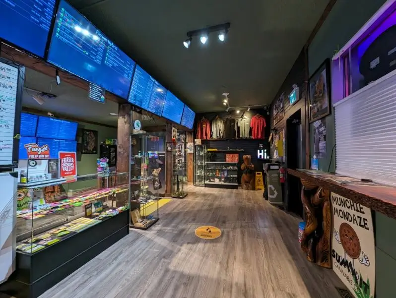 Summit Cannabis Fernie Shop Interior